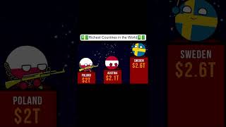 Richest Countries in the World countryballs [upl. by Nakah376]