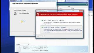 Install LibUSB 64bit for Windows Vista Windows 7 [upl. by Jamison]