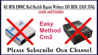 All MTK EMMC Repair Bad Health Without UFI BoxEsayJtag USB Method  Pakistan Technical [upl. by Dougal]