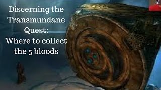 Skyrim Discerning The Transmundane Quest 5 Bloods location [upl. by Wendy]