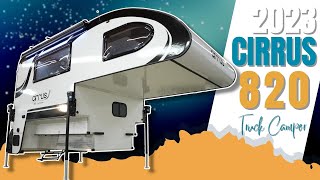 Cirrus 820 Truck Camper by nuCamp RV  2023 model [upl. by Findlay]