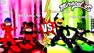 SAME TRANSFORMAÇOES Comparação NO MIRACULOUS RP  MIRACULOUS ROBLOX [upl. by Sigfrid322]