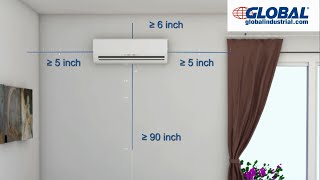 Global Ductless Mini Split Air Conditioner Installation v3 [upl. by Alvinia351]