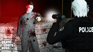 TEROR MICHAEL MYERS  GTA 5 ROLEPLAY [upl. by Einnahpets]