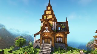 Minecraft  Medieval Weaponsmith House  Minecraft Tutorial [upl. by Joyan]