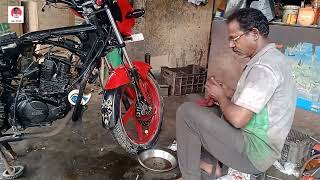 CBZ XTREME BIKE KI DISC BRAKE JAM PROBLEM  ALL MOTORCYCLE KI DISC BRAKE JAM PROBLEM  SB LEVER [upl. by Aehsila]