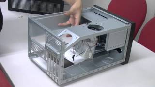 MicroATX PCケース Silverstone SST SG12Bプチレビュー [upl. by Yrmac]