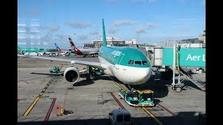 Trip Report AER LINGUS ECONOMY BilbaoDublin A320200 [upl. by Yellah]