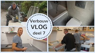 Verbouwing deel 7 badkamer en keuken [upl. by Wenoa577]