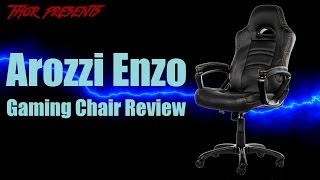 Arozzi Enzo Gaming Chair Review [upl. by Whitebook]