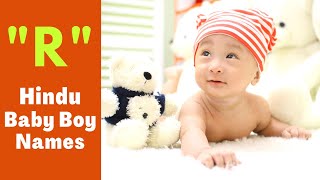 Hindu Baby Boy Names starting with quotRquot  Hindu baby boy names 2022  quotRquot letter boy names Hindu [upl. by Rimas643]