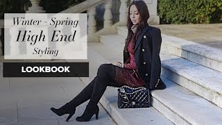 FASHION BLOGGER STYLING Winter into Spring 2017 [upl. by Nelyk]