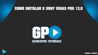 Como Instalar Sony Vegas Pro 13 0  Crack [upl. by Niddala]