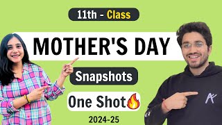 Mothers Day  Snapshots  Class 11 English  NCERT [upl. by Htezil]