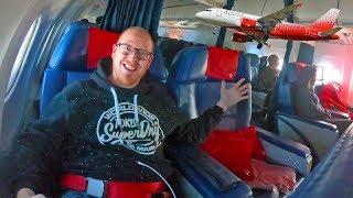 WOW Rossiya Airlines Surprisingly Good Business Class  Review [upl. by Theola]