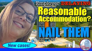 EEOC Tips for Employees Delay Tactics in Reasonable Accommodation [upl. by Ruthy]