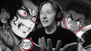 PURE CINEMA  Demon Slayer Season 4 Finale Reaction [upl. by Chee]