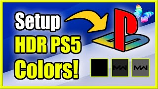 How to Adjust HDR on PS5 for Best COLORS on 4k TV amp Monitors Easy Tutorial [upl. by Sitsuj550]