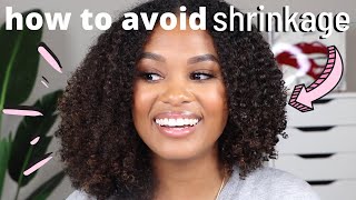 lets talk about shrinkage how to stretch your curls [upl. by Randy851]