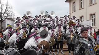 Nachtfalter Schränzer Prattele Guggekonzert Pratteln Fasnacht 1822024 [upl. by Lozar293]