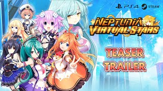 Neptunia™ Virtual Stars  Teaser Trailer ENG Ver [upl. by Einalam603]