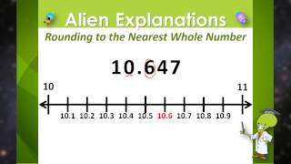 Rounding to the Nearest Whole Number  5th Grade  Education Galaxy [upl. by Hugh]