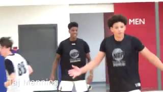 2022 Taj Manning Dominates  The NEP KC Fall Ball Elite Camp [upl. by Yarw]