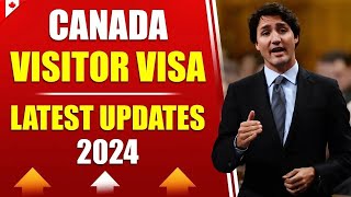 Canada PR  Canada Visitor Visa amp Tourist Visa Update 2024 [upl. by Euphemie131]