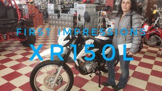 2023 Honda XR 150 First Impressions [upl. by Cheston762]