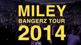 Cuenta atrás para el Bangerz Tour de Miley Cyrus [upl. by Thorlie]