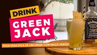 Aprenda a fazer drink com Jack Maça Verde Caseiro  Green Jack [upl. by Madonna]