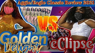 NCAT Golden Delight VS NCCU eClipse AggieEagle Classic 2021 Review  LTD WDEZ [upl. by Marius]