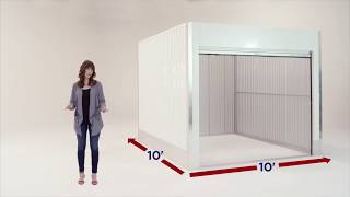 10x10 Storage Unit Size Guide [upl. by Rice]