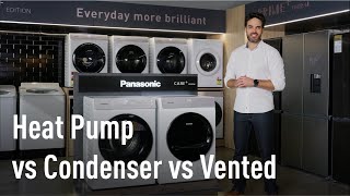 Heat Pump vs Condenser vs Vented Dryer [upl. by Goldshlag274]