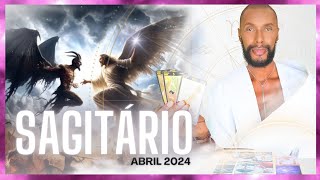 SAGITÁRIO ABRIL  VÃO TE DEVOLVER O QUE TE ARRANCARAM  A Imperatriz Tarot [upl. by Edison]