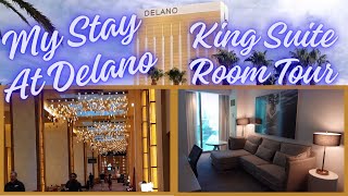 Delano Las Vegas King Suite Tour  How I Got A 30 Rate [upl. by Lidaa]