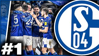 NEW SERIES WELCOME TO SCHALKE 🔵  FIFA 22 FC SCHALKE 04 CAREER MODE  SEASON 1 EPISODE 1 [upl. by Marijane]