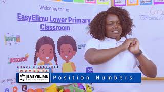 How to use ordinal numbers to identify positions names 1  5  CBC Grade 3 Math Lesson [upl. by Atterg]