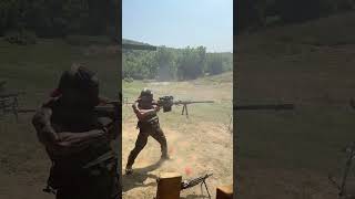 Barret 50 caliber m82a1 sniper rifle stand and shoot Come train with CETSUSAcom veteran america [upl. by Sualakcin]