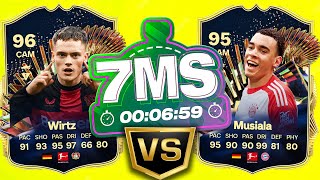 96 WIRTZ vs 95 MUSIALA The Ultimate 7MS Showdown [upl. by Atilrak390]