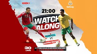 ONSIDE ZA LIVE BAFANA BAFANA VS MOROCCO WATCHALONG [upl. by Ehman322]