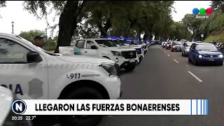 Llegaron las fuerzas bonaerenses  Telefe Rosario [upl. by Bren]