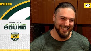 David Bakhtiari on Jordan Love I am just excited to see him go out there and play [upl. by Odlavu]