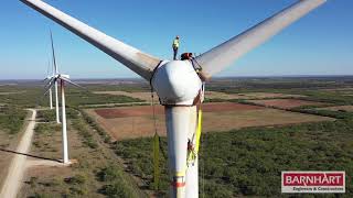 Using a Craneless Method for Wind Turbine Replacement Projects [upl. by Newbold844]