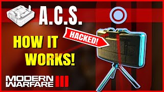 How the ACS Field Upgrade Works in MW3  Modern Warfare III Equipment Guide [upl. by Nolak478]