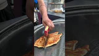 Famous Afghani Paratha Bolani  Mixture Of Mash Potatoes And Different Spices shorts youtubeshorts [upl. by Boot]