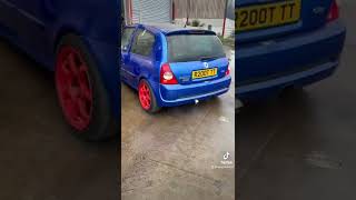 Audi TT Bam engine converted clio 182 built by D7R Fabrication [upl. by Haerb]