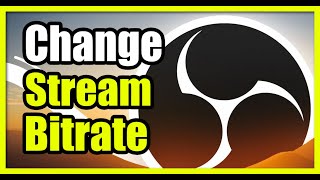 How to Change Live Stream Bitrate amp Youtube Recommendations using OBS on PC Easy Tutorial [upl. by Venetis]