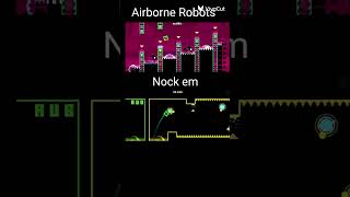 Geometry Dash Subzero VS Geometry Dash Meltdown On Nock em And Airborne Robots لايكاشتراك gaming [upl. by Sivla222]