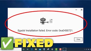 How To Fix Google Chrome Installation Failed Error Code 0xa0430721 In Windows 11  10 [upl. by Sheryle]